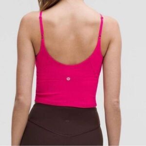 Lululemon Align Cropped Cami Tank A/B Size 4 Passionate